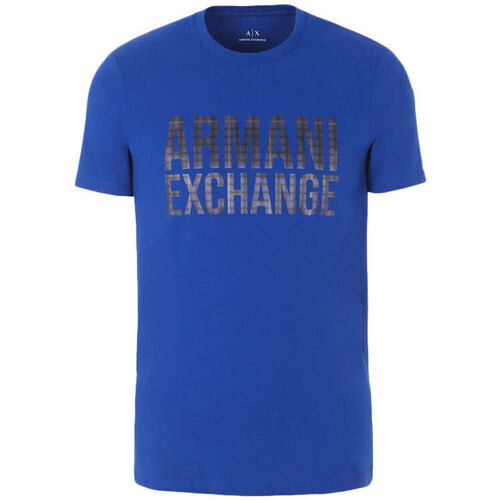Vêtements Homme T-shirts & Polos EAX Tee-shirt Bleu