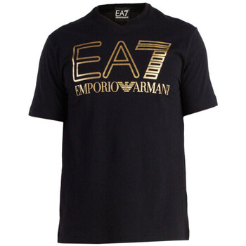 Vêtements Homme T-shirts & Polos Ea7 Emporio Armani Tee-shirt EA7 Noir