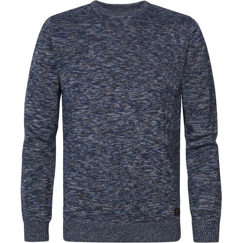 Vêtements Homme Sweats Petrol Industries Sweater Collar Zip Bleu