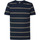 Vêtements Homme T-shirts & Polos Petrol Industries T-Shirt Rugby Bleu Foncé Rayé Bleu