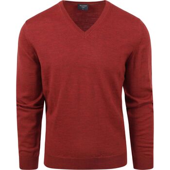 sweat-shirt olymp  casual pull laine rouge 