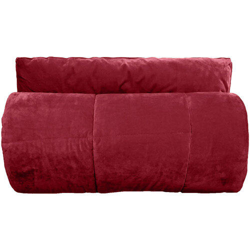 Maison & Déco Couvertures Housse De Couette Rubis En Dessus de lit Moki Pourpre - 220 x 240 cm Rouge