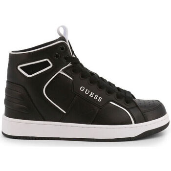 Chaussures Femme Baskets mode Guess basqet fl7bsq lea12 black Noir