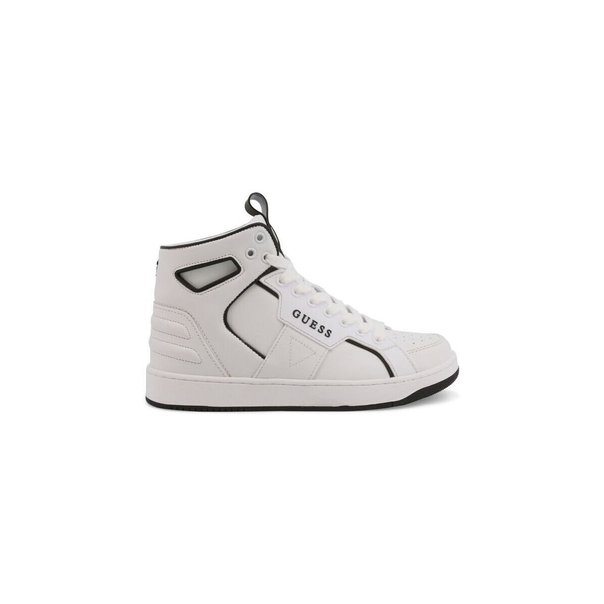 Chaussures Femme Baskets mode Guess - basqet-fl7bsq-lea12 Blanc