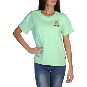 Vêtements Femme T-shirts manches courtes Moschino A0784 4410 A0449 Green Vert