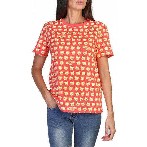 Vêtements Femme T-shirts manches courtes Moschino - A0707-9420 Rose