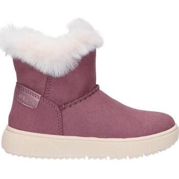 Chaussures Fille Bottines Geox J36HUD 000AU J THELEVEN Rose