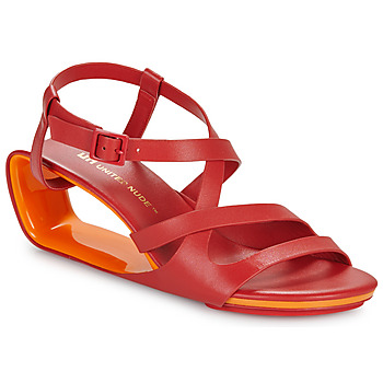Chaussures Femme Sandales et Nu-pieds United nude MOBIUS SIA MID Rouge / Orange