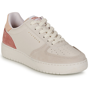 Chaussures Tiger Baskets basses Victoria MADRID Blanc / Rose