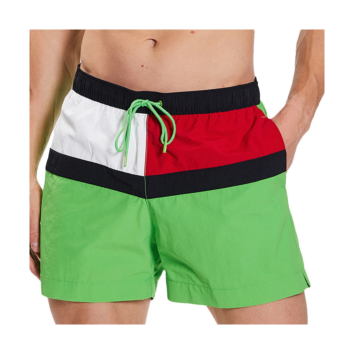 Vêtements Homme Maillots / Shorts de bain Tommy Hilfiger UM0UM02744 Vert