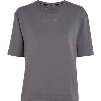 Vêtements Femme T-shirts & Polos Calvin Klein Jeans Pw - Ss T-Shirt (Rel Gris