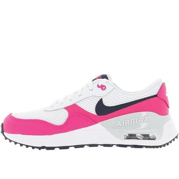 Chaussures Garçon Baskets mode Nike delivering Air max systm (gs) Rose