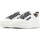 Chaussures Homme Baskets mode Alexander Smith Eco Wembley Homme Blanc Noir Blanc