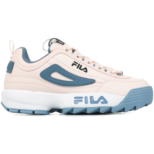 Chaussures Fille Baskets mode Fila cements Disruptor T Teens Rose