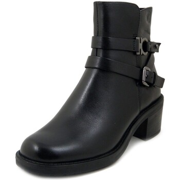 Caprice Femme Chaussures, Bottine, Cuir-25323 Noir