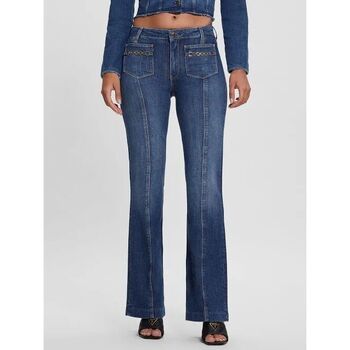 Vêtements Femme brede Jeans Guess SEXY BOOT W3BA0G D4H77-ENLD Bleu