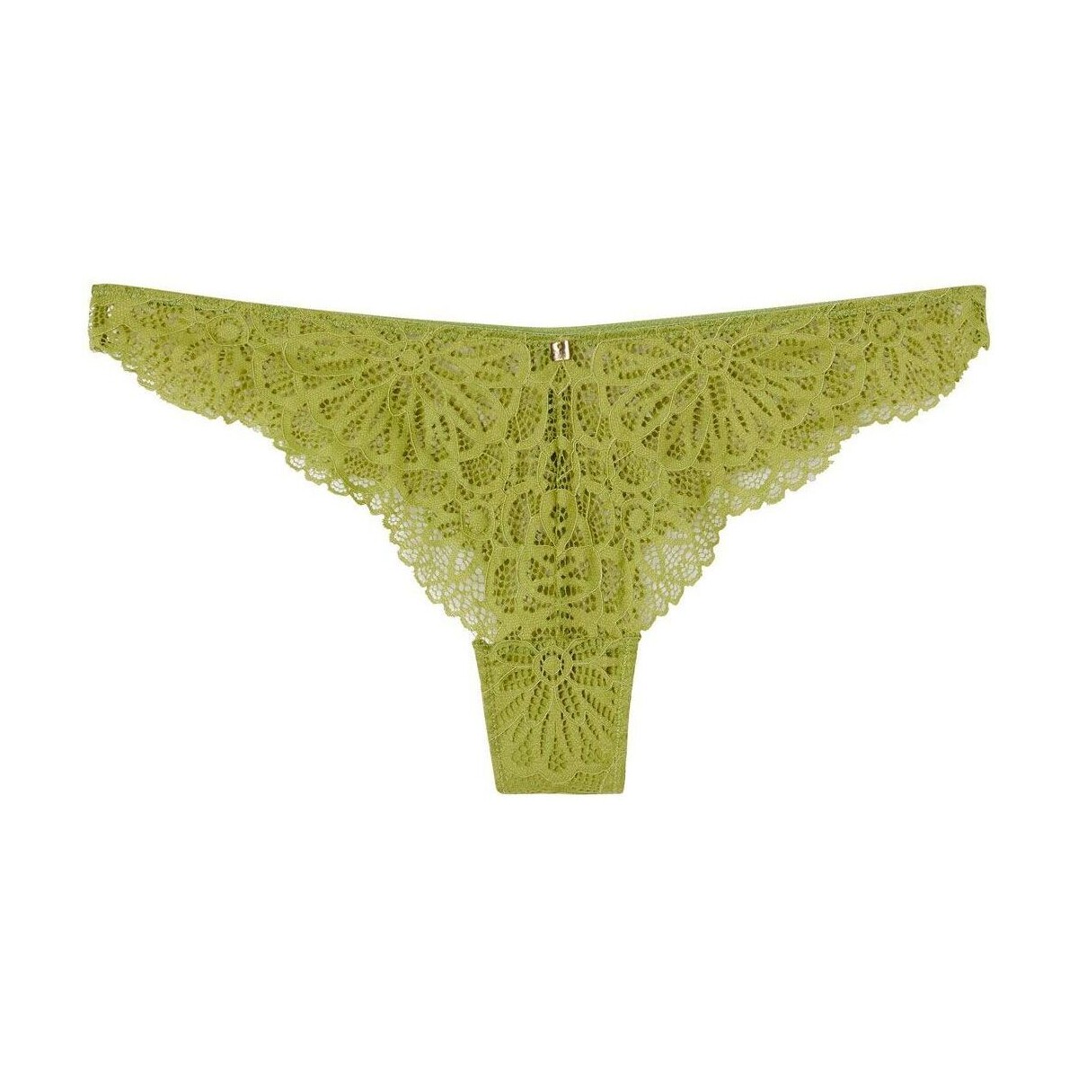 Sous-vêtements Femme Tangas Pomm'poire Tanga brésilien vert Fougère Vert