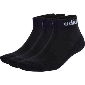 Sous-vêtements Chaussettes de sport bluza adidas Originals C LIN ANKLE 3P Noir
