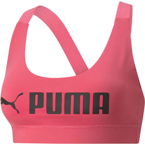 Vêtements Femme Brassières de sport Puma Mid Impact  Fit Rose