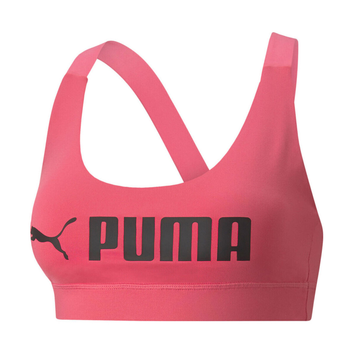 Vêtements Femme Brassières de sport Puma Mid Impact  Fit Rose