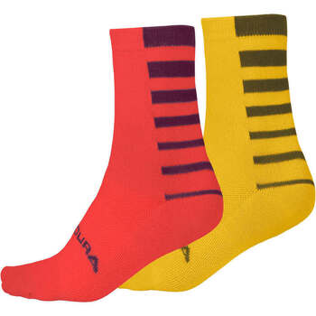 chaussettes de sports endura  calcetines stripe coolmax (pack 2) 