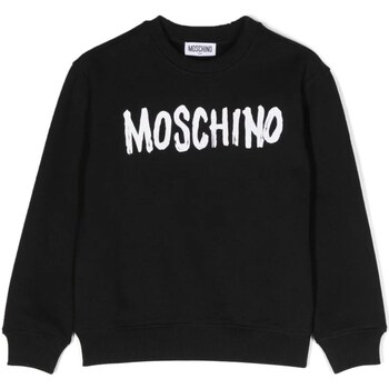 Vêtements Fille Sweats Moschino HMF060LCA14 Noir