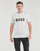 Vêtements Homme T-shirts manches courtes BOSS Tiburt 427 Blanc