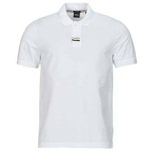 Vêtements Homme T-shirts manches courtes BOSS Parlay 424 Blanc