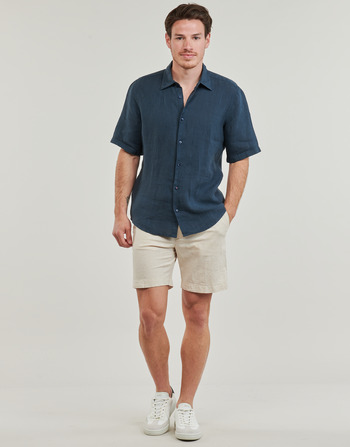 capture the sweet comfortable style wearing Polo Ralph Lauren® Kids Cotton Chambray Camp Shorts