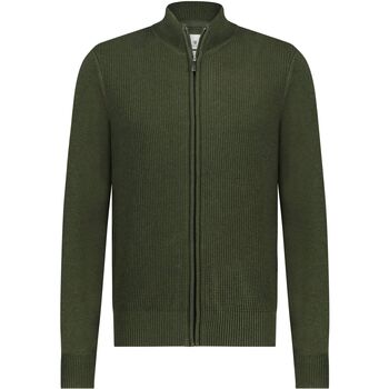 Vêtements Homme Sweats State Of Art Cardigan Zip Plain Vert Foncé Vert