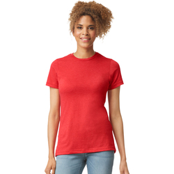 Vêtements Femme T-shirts manches longues Gildan 67000L Rouge