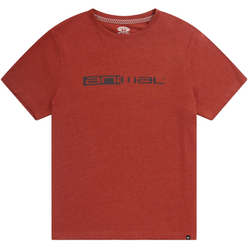 Vêtements Homme T-shirts manches longues Animal MW296 Rouge