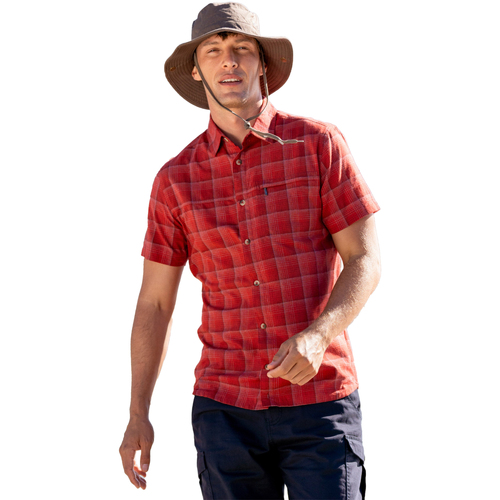 Vêtements Homme Chemises manches longues Mountain Warehouse MW315 Rouge