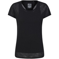 Vêtements Femme T-shirts manches longues Mountain Warehouse MW352 Noir