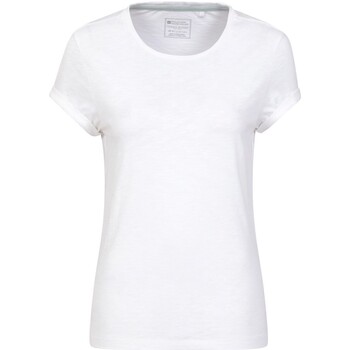 Vêtements Femme T-shirts manches longues Mountain Warehouse Bude Blanc