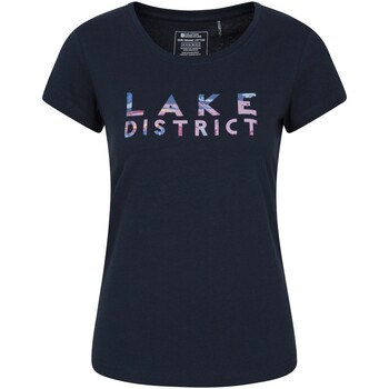 Vêtements Femme T-shirts manches longues Mountain Warehouse Lake District Bleu