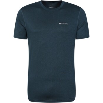 Vêtements Homme T-shirts manches longues Mountain Warehouse Echo Bleu
