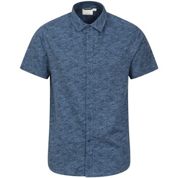 Vêtements Homme Chemises manches courtes Mountain Warehouse MW404 Bleu