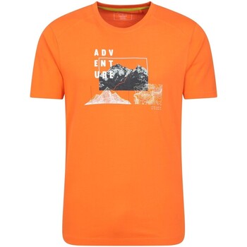 Vêtements Homme T-shirts manches longues Mountain Warehouse Adventure Orange