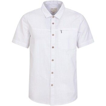 Vêtements Homme Chemises manches courtes Mountain Warehouse Coconut Blanc