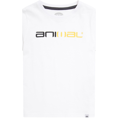 Vêtements Enfant T-shirts manches courtes Animal MW646 Blanc