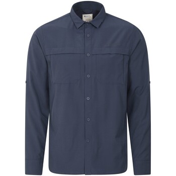 Vêtements Homme Chemises manches longues Mountain Warehouse Treble Bleu