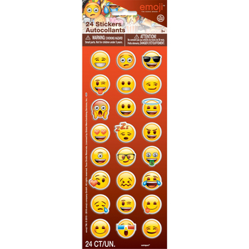 Maison & Déco Stickers Emoji SG24328 Multicolore