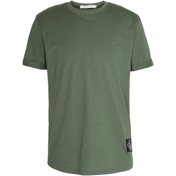 Vêtements Homme T-shirts manches courtes Calvin Klein Jeans Tee Shirt manches courtes Vert