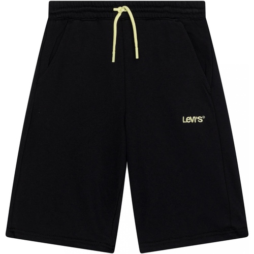 Vêtements Garçon Shorts silk / Bermudas Levi's Short bebe taille élastique Noir