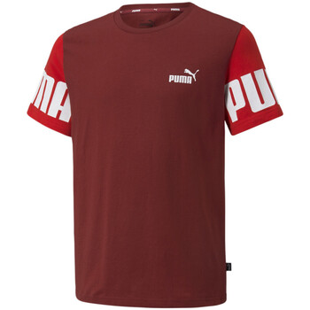 Vêtements Enfant T-shirts manches courtes Puma 589335-22 Rouge