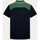 Vêtements Homme T-shirts sportswear manches courtes Hackett HM563184 AM COL BLOCK Bleu