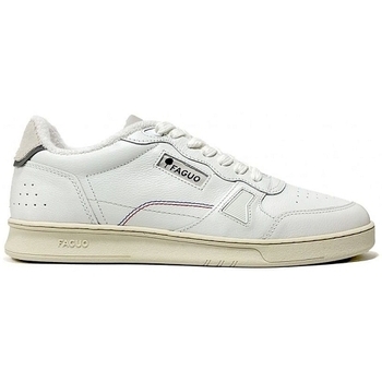 Chaussures Femme Baskets mode Faguo COMMUTE 1 BASKETS LEATHER Blanc