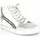 Chaussures Femme Baskets mode Sab & Jano Baskets  blanche montantes Khéops Blanc
