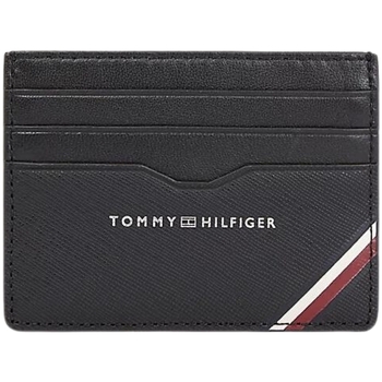 Sacs Homme Portefeuilles Tommy Hilfiger Porte-cartes  Ref 61067 Noir 10,5*8*1 cm Noir